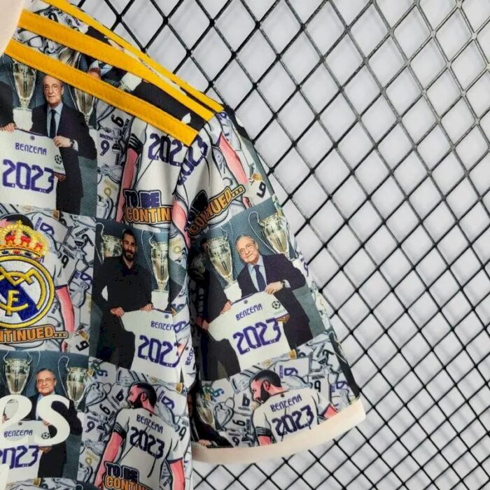 Mens Real Madrid 2022/23 Benzema Jersey 3
