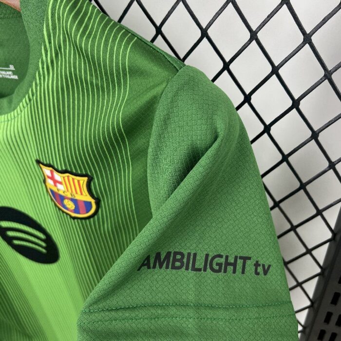 Kids Barcelona 2025/26 Goalkeeper Kit 4