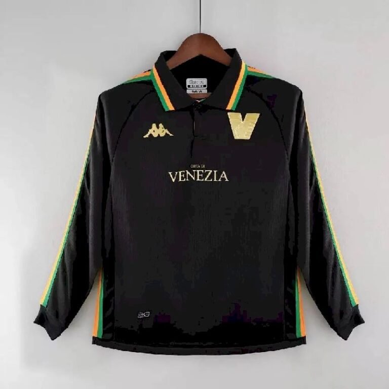 Mens Venezia FC 2022/23 Home Long Sleeve Jersey 1