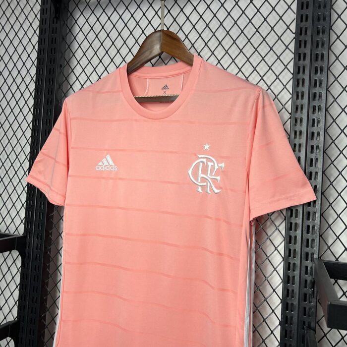 Mens Flamengo 2021/22 Outubro Rosa Jersey 5