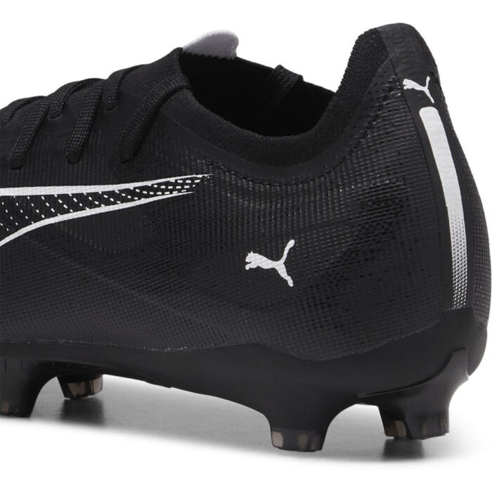Puma Ultra 5 Firm Ground Football Boots – Black/White – view 6
