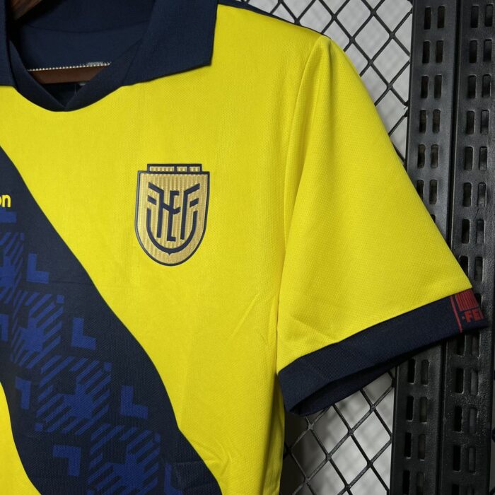 Mens Ecuador 2024/25 Home Jersey 5