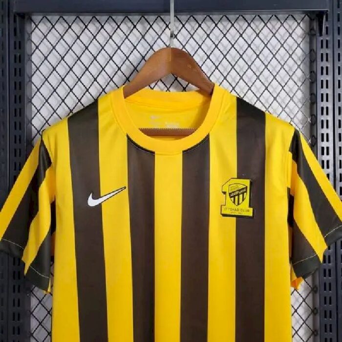 Mens Al-Ittihad FC 2023 Yellow Jersey 2