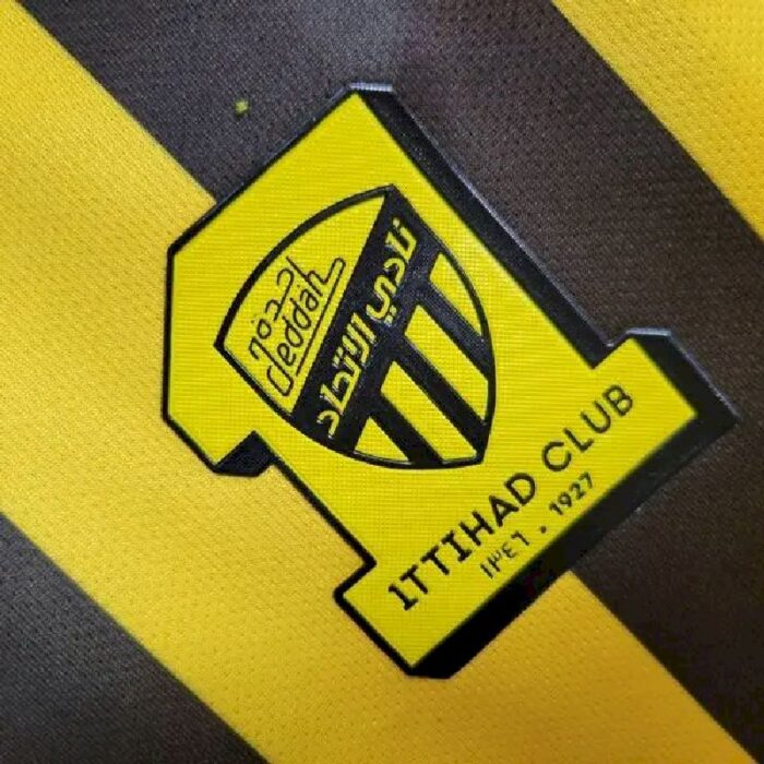 Mens Al-Ittihad FC 2023 Yellow Jersey 5
