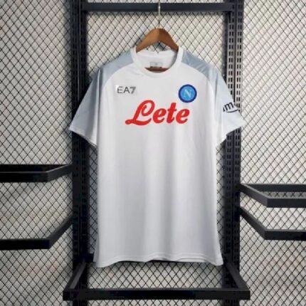 Mens Napoli 2023/24 White Away Jersey