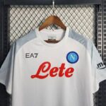 Mens Napoli 2023/24 White Away Jersey 2