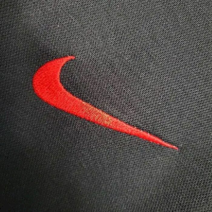 Mens Portugal 2023/24 Black Polo 4