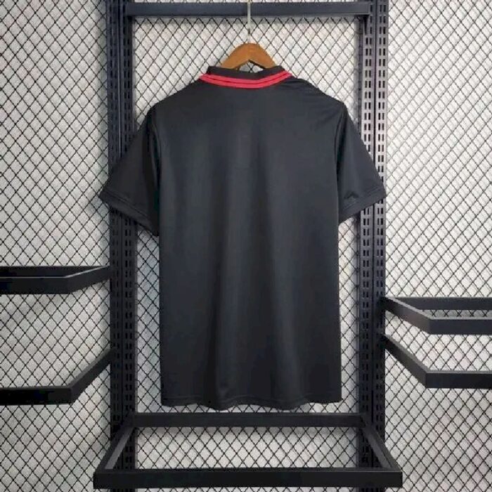 Mens Portugal 2023/24 Black Polo 8