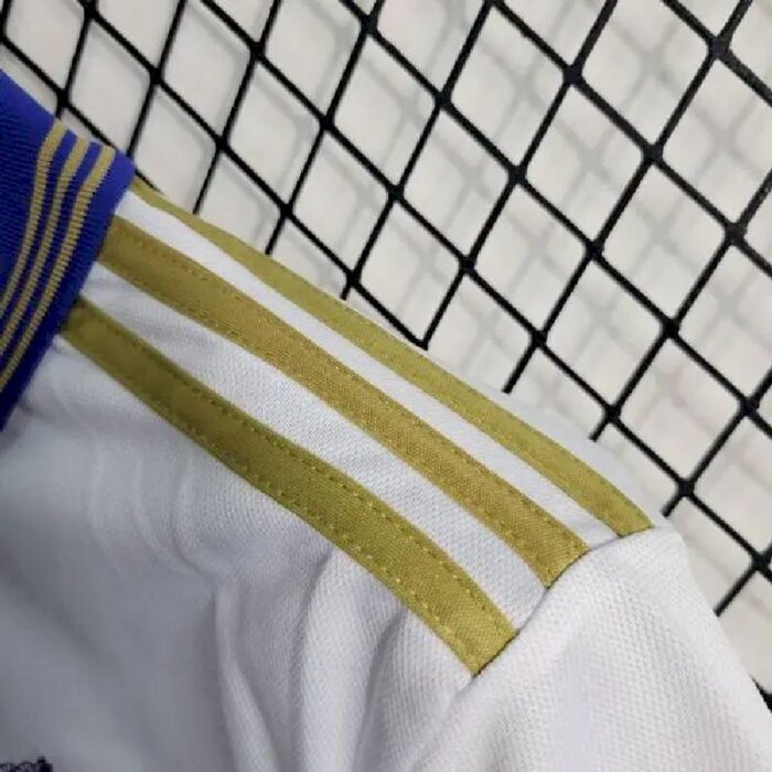 Mens Real Madrid 2023/24 White Polo 6