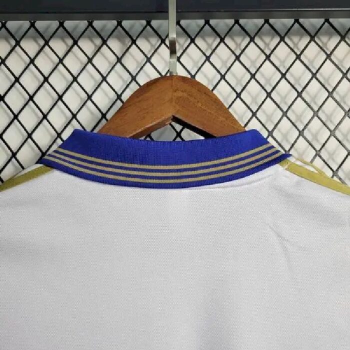 Mens Real Madrid 2023/24 White Polo 8
