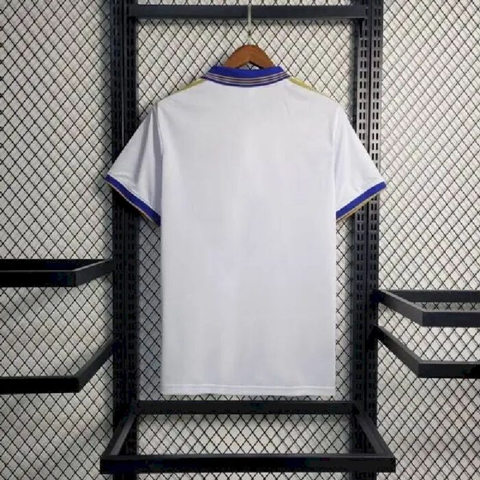 Mens Real Madrid 2023/24 White Polo 9