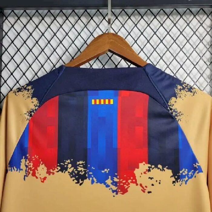 Mens Barcelona 2023/24 Pre-Match Jersey 7
