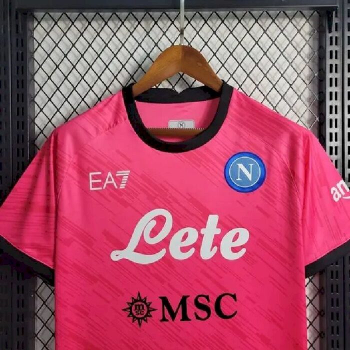 Mens Napoli 2023/24 Goalkeeper Jersey 2