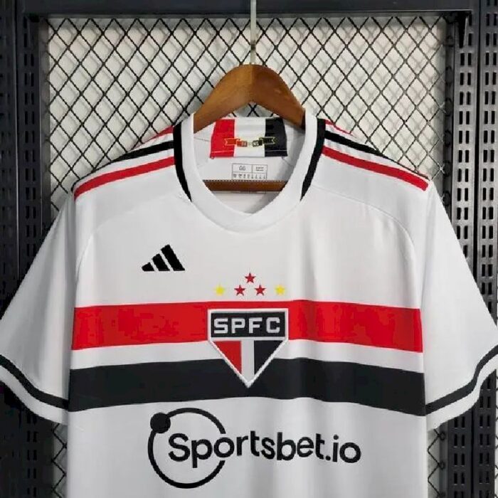 Mens Sao Paulo 2023/24 Home Jersey 2