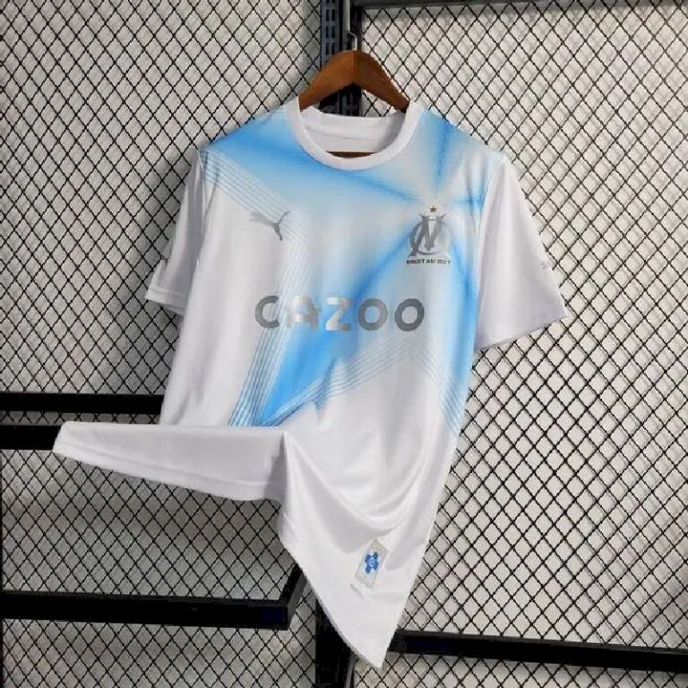 Mens Olympique Marseille 2023/24 30th Anniversary Edition Jersey