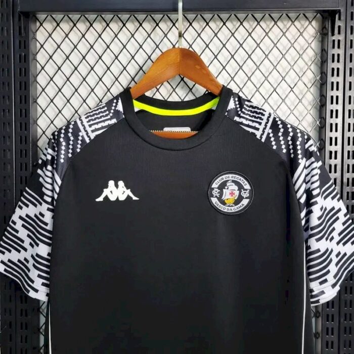 Mens Vasco Da Gama 2022/23 Pre-Match Jersey Black 6