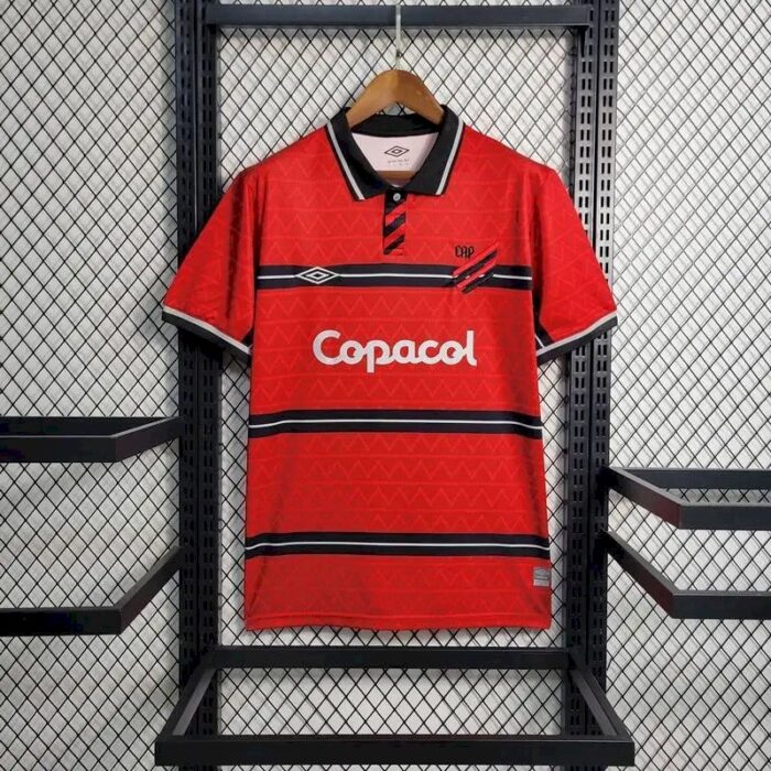 Mens Athletico Paranaense 2023/24 Red Boutique Jersey 1