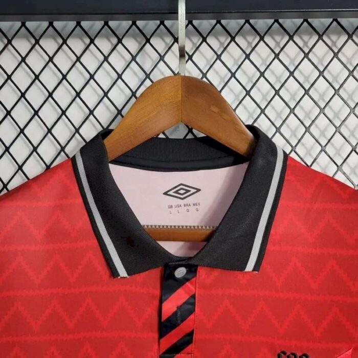 Mens Athletico Paranaense 2023/24 Red Boutique Jersey 7