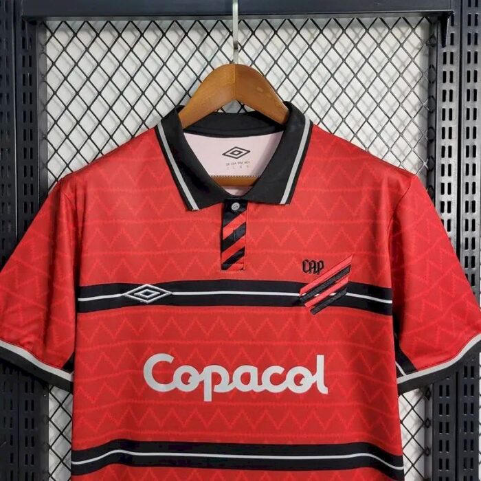 Mens Athletico Paranaense 2023/24 Red Boutique Jersey 6