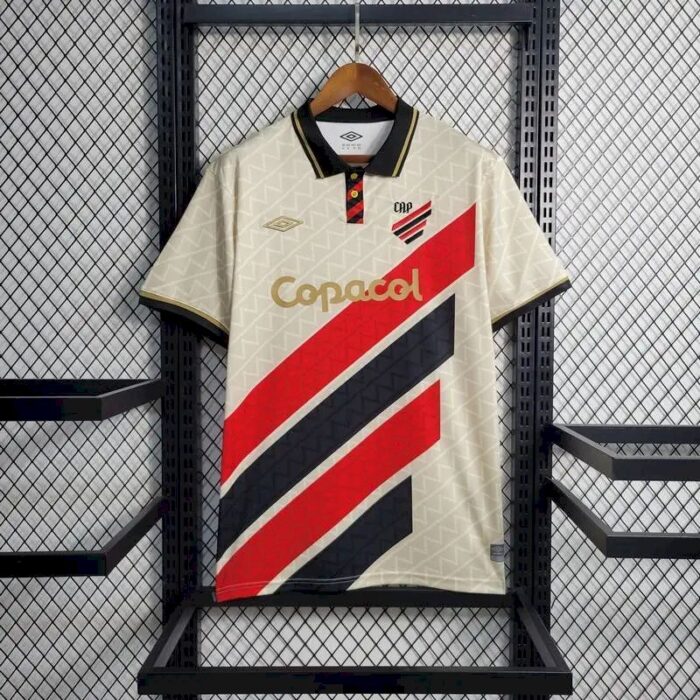 Mens Athletico Paranaense 2023/24 White Boutique Jersey 1