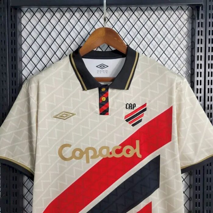 Mens Athletico Paranaense 2023/24 White Boutique Jersey 4