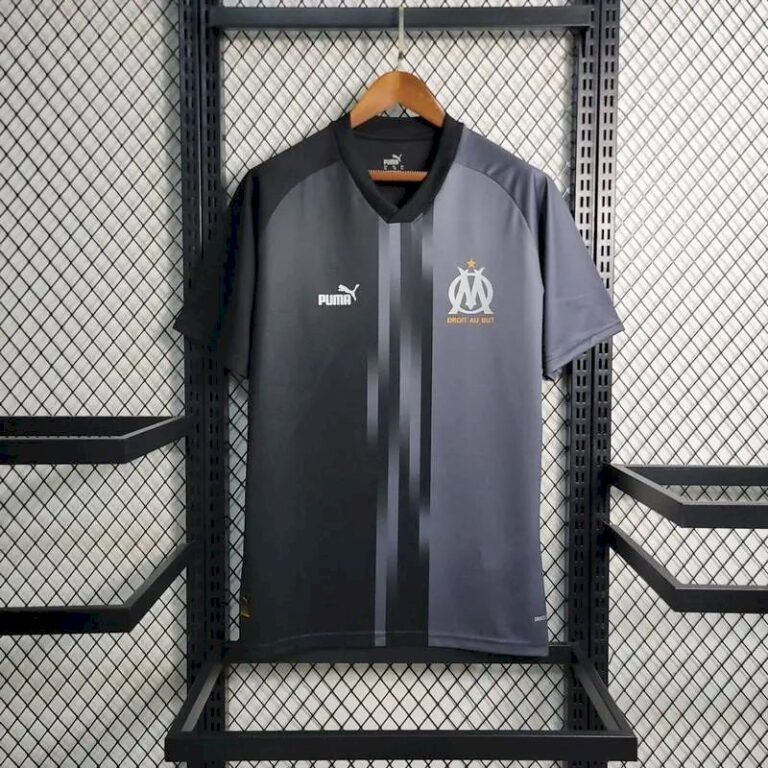 Mens Olympique Marseille 2023/24 Pre-Match Jersey