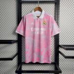 Mens Real Madrid 2023/24 Pink Dragon Jersey 1