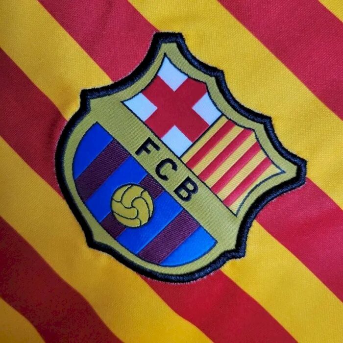 Mens Barcelona 2023/24 Fourth Long Sleeve Jersey 5