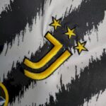 Mens Juventus 2023/24 Home Long Sleeve Jersey 2