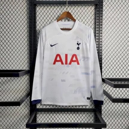 Mens Tottenham Hotspur 2023/24 Home Long Sleeve Jersey