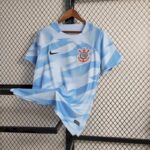 Mens Corinthians 2023/24 Goalkeeper Blue Boutique Jersey