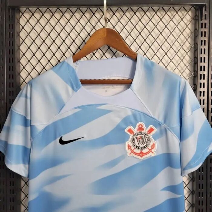 Mens Corinthians 2023/24 Goalkeeper Blue Boutique Jersey 2