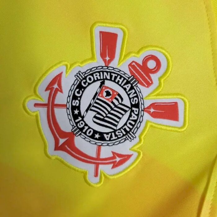 Mens Corinthians 2023/24 Goalkeeper Yellow Boutique Jersey 3