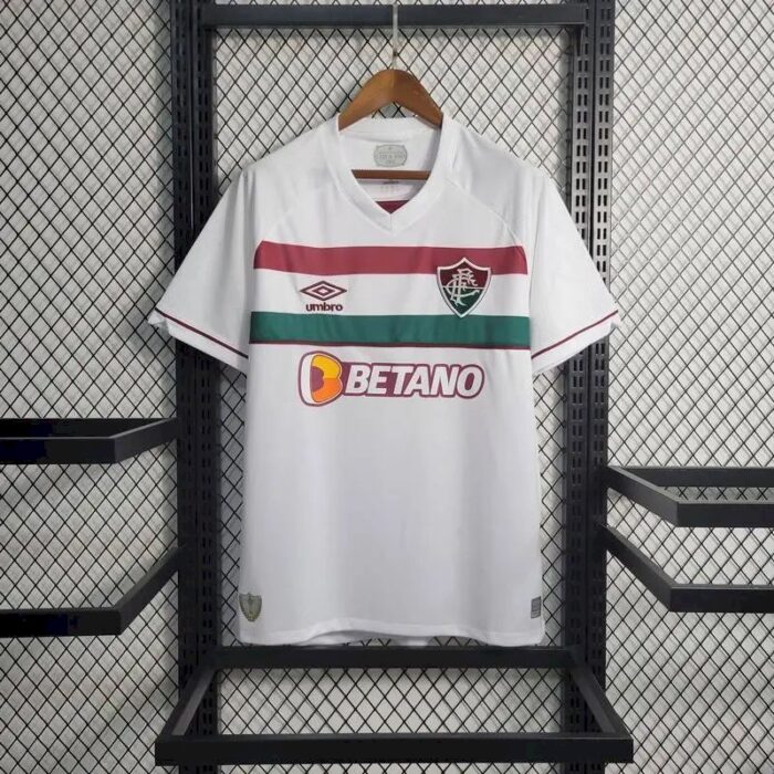 Mens Fluminense 2023/24 Away Boutique Jersey Gray 1