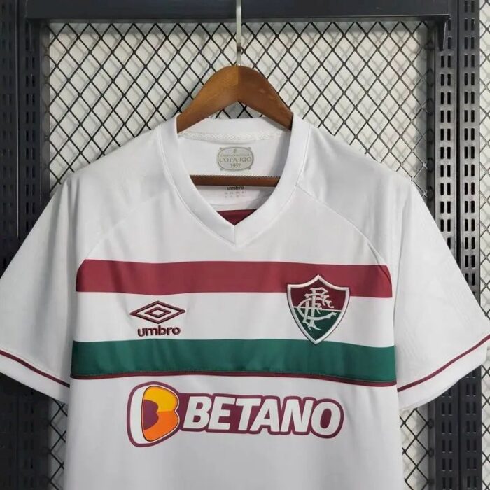 Mens Fluminense 2023/24 Away Boutique Jersey Gray 7