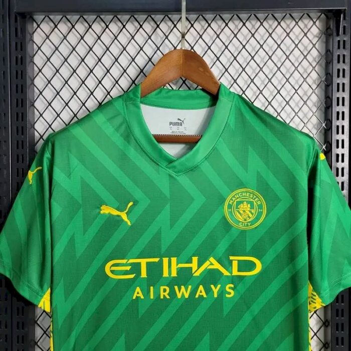 Mens Manchester City 2023/24 Goalkeeper Jersey 2