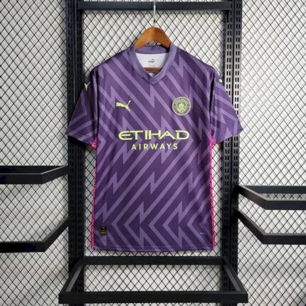 Mens Manchester City 2023/24 Goalkeeper Jersey 1