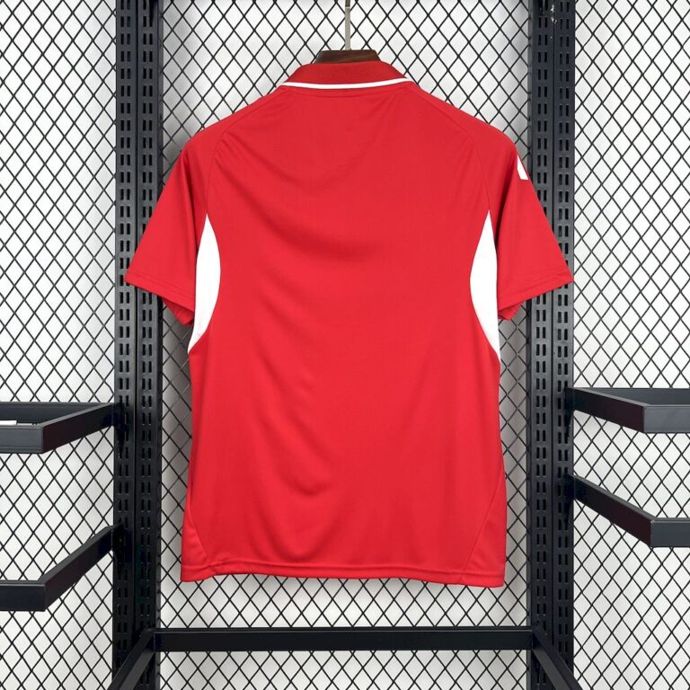 Mens Sevilla FC 2025/26 Red Travel Polo Jersey 1