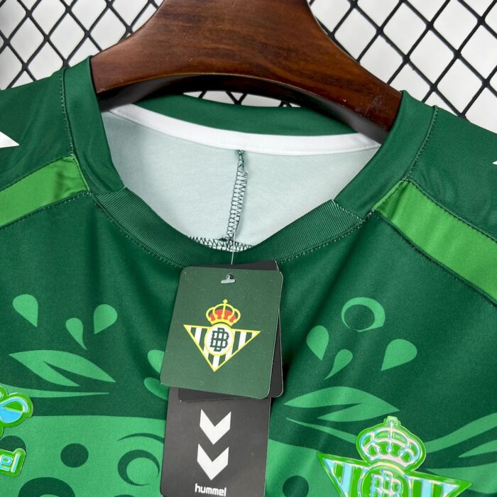 Mens Real Betis 2025/26 Pre-Match Long Sleeve Jersey 6
