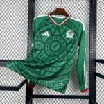 Mens Mexico 2026 World Cup Home Long Sleeve Jersey 8