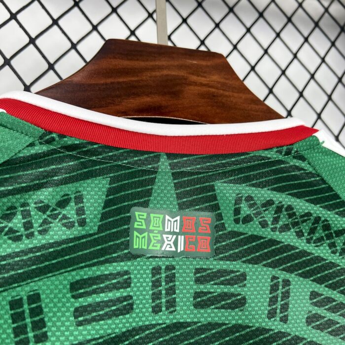 Mens Mexico 2026 World Cup Home Long Sleeve Jersey 2