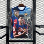 Mens Barcelona 2025/26 LAMINE YAMAL Special Jersey 3