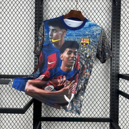 Mens Barcelona 2025/26 LAMINE YAMAL Special Jersey 7