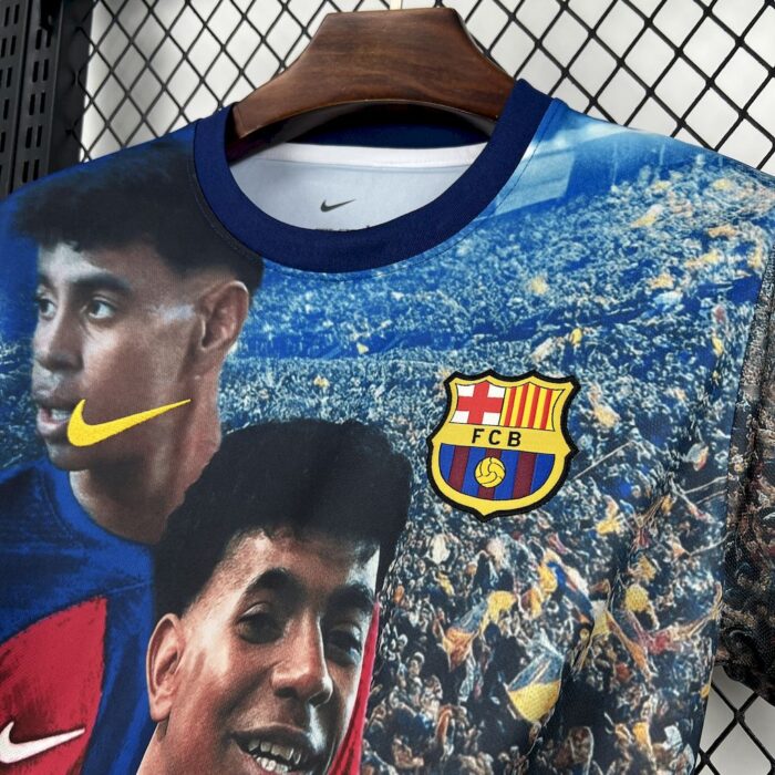 Mens Barcelona 2025/26 LAMINE YAMAL Special Jersey 5