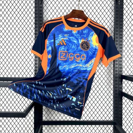 Mens Ajax x Van Gogh 2025/26 The Starry Night Edition Jersey 8