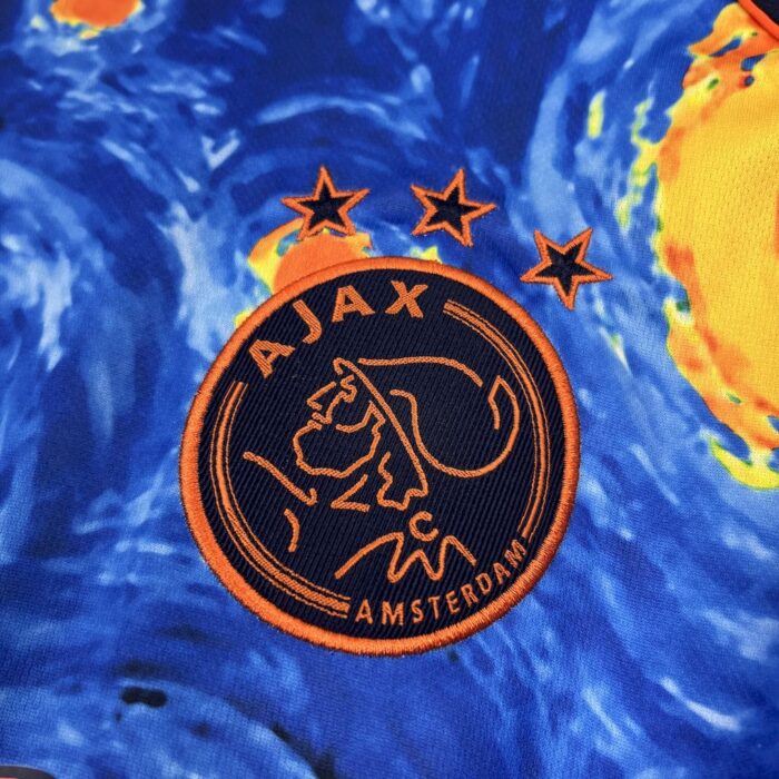 Mens Ajax x Van Gogh 2025/26 The Starry Night Edition Jersey 4