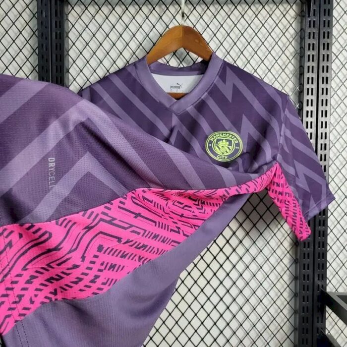 Mens Manchester City 2023/24 Goalkeeper Jersey 4