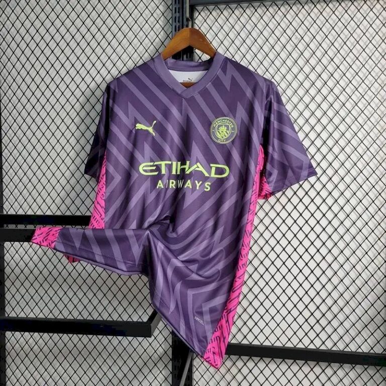 Mens Manchester City 2023/24 Goalkeeper Jersey