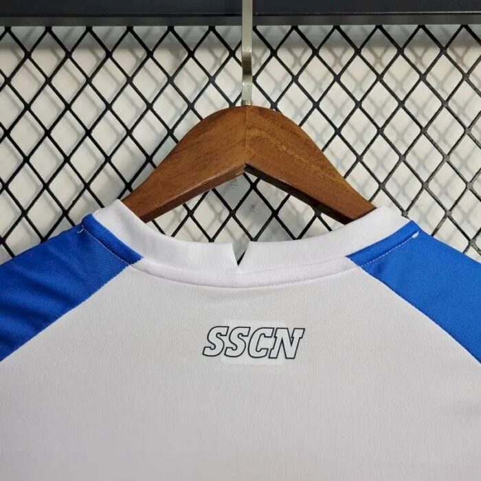 Mens Napoli 2023/24 Champion Edition Jersey White 3