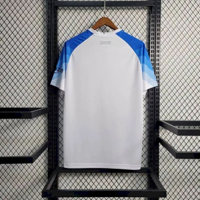Mens Napoli 2023/24 Champion Edition Jersey White 6
